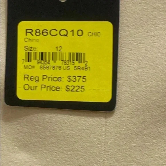 ST. JOHN jeans R86CQ10 сню ladle brand new with tag. Ankle length beige color. - Picture 4 of 12